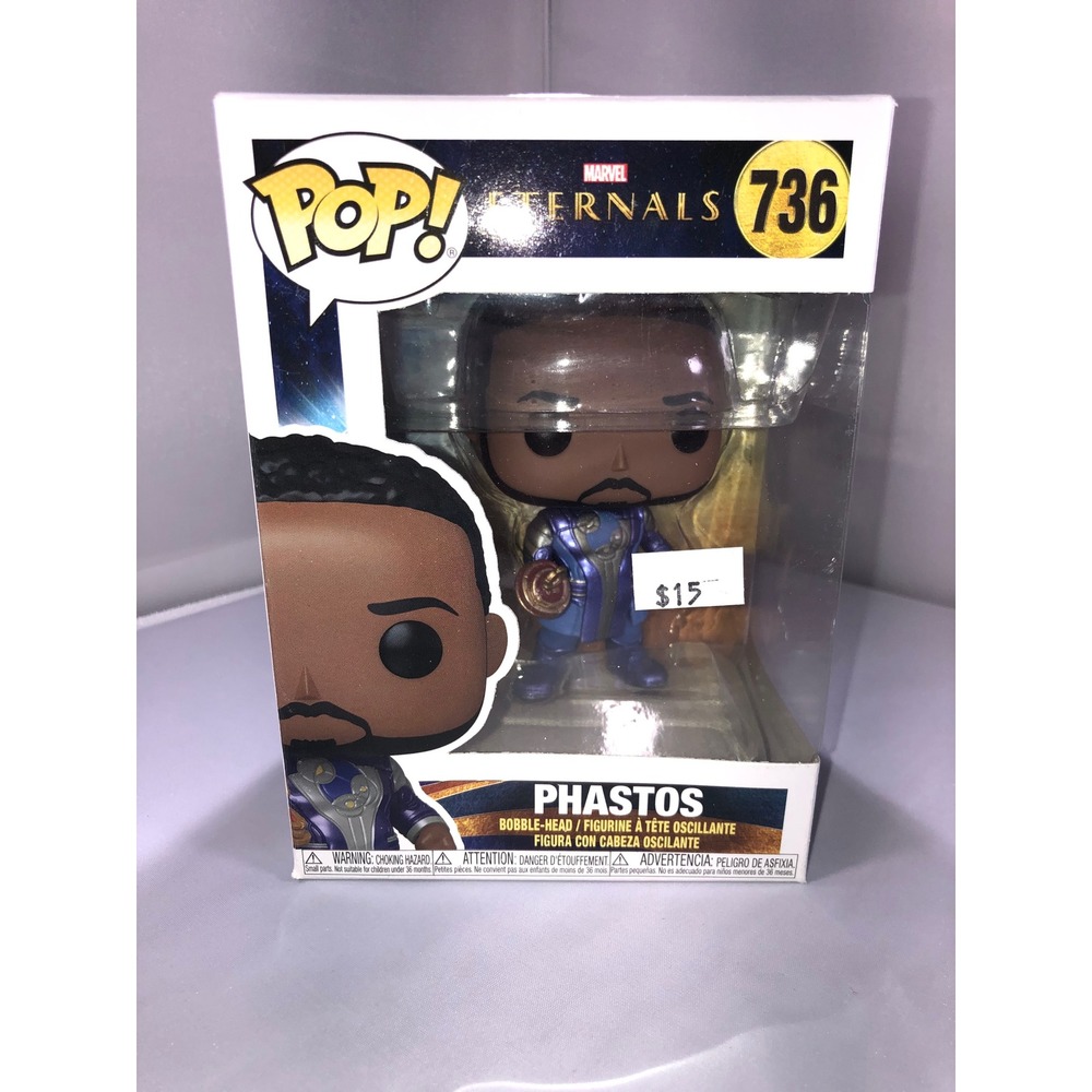 Funko Pop Marvel Eternals Phastos‎ 736 Vinyl Bobble-Head Figure MCU Collectible